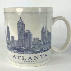 Rare 2006 STARBUCKS (Error) ATLANTA City Mug Cup